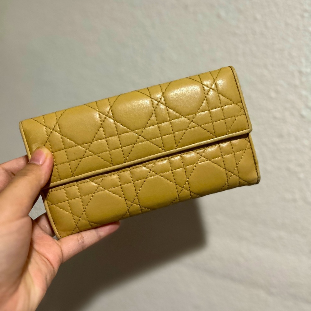 Dior Lambskin Long Wallet